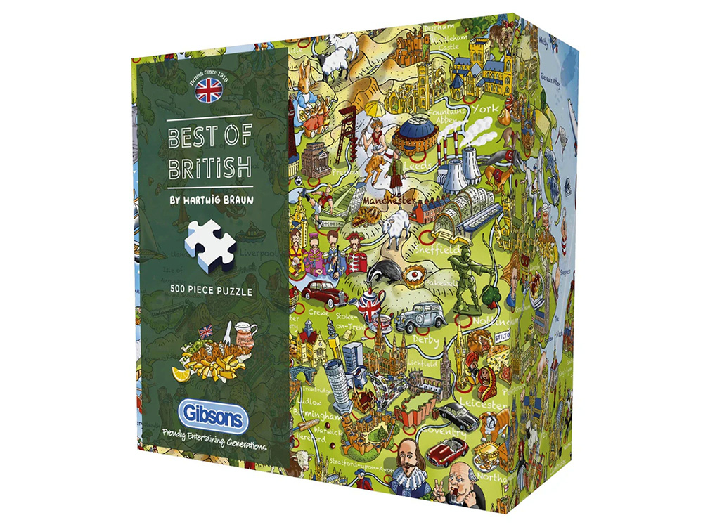 BEST OF BRITISH 500pc