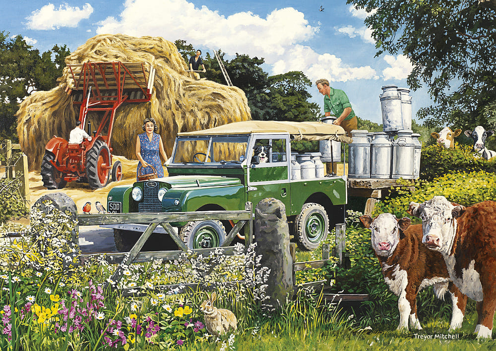 THE FARMER'S ROUND 4 x 500pc - Click Image to Close