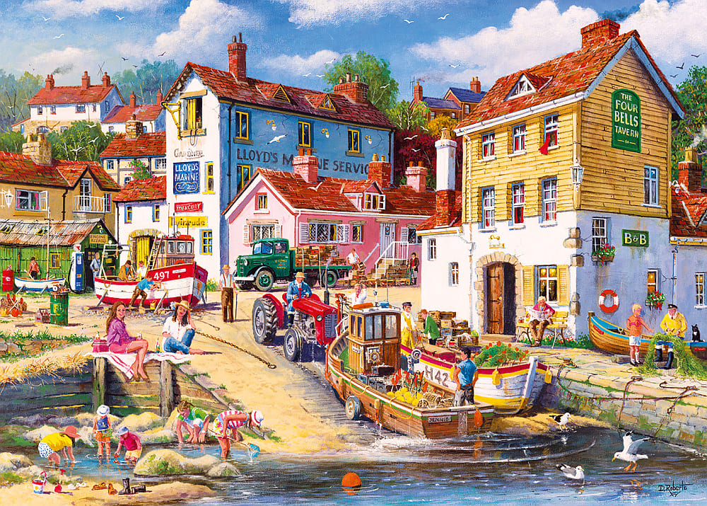 THE FOUR BELLS 1000pc - Click Image to Close