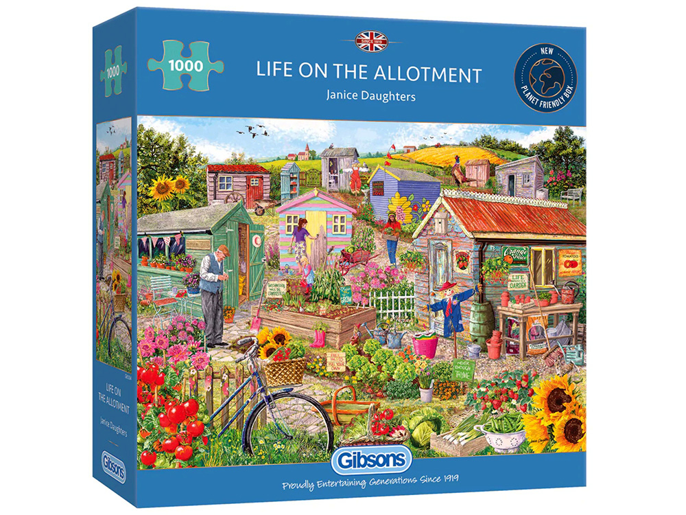 LIFE ON THE ALLOTMENT 1000pc