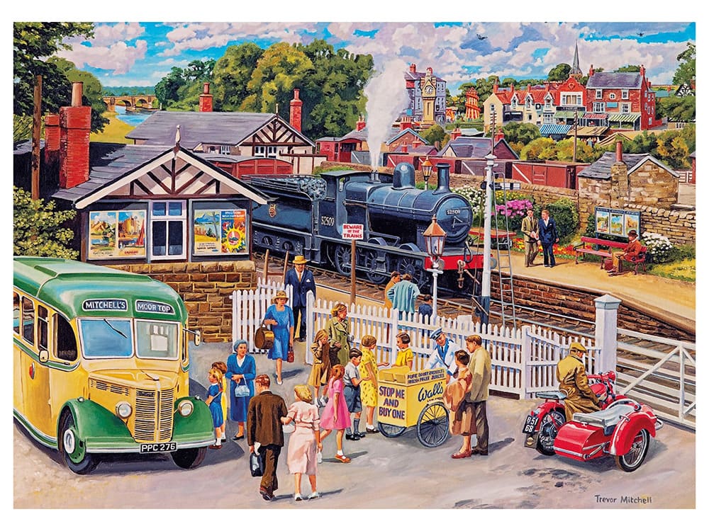 TREATS AT THE STATION 1000pc - Click Image to Close