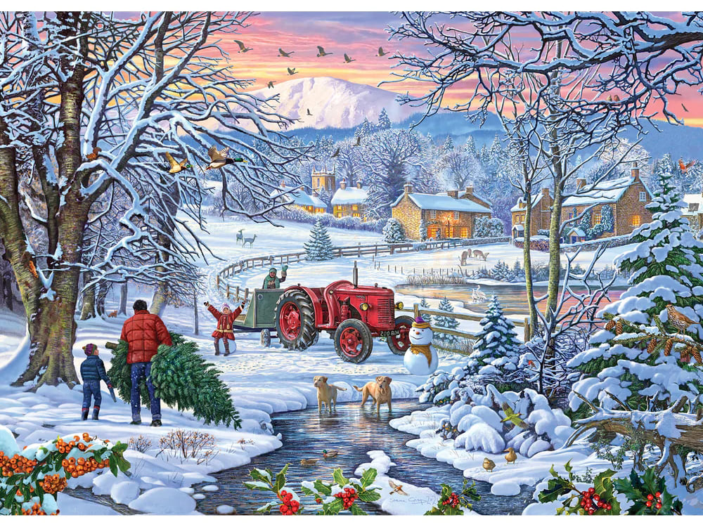 BRING HOME THE TREE 1000pc - Click Image to Close