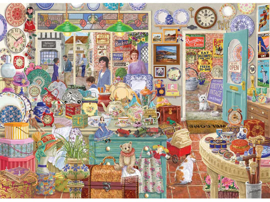 VERITY'S VINTAGE SHOP 1000pc - Click Image to Close