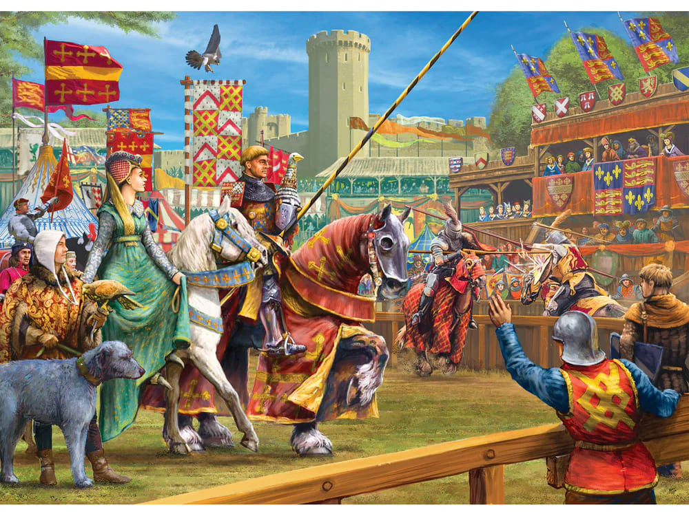 THE JOUST AT WARWICK 1000pc - Click Image to Close