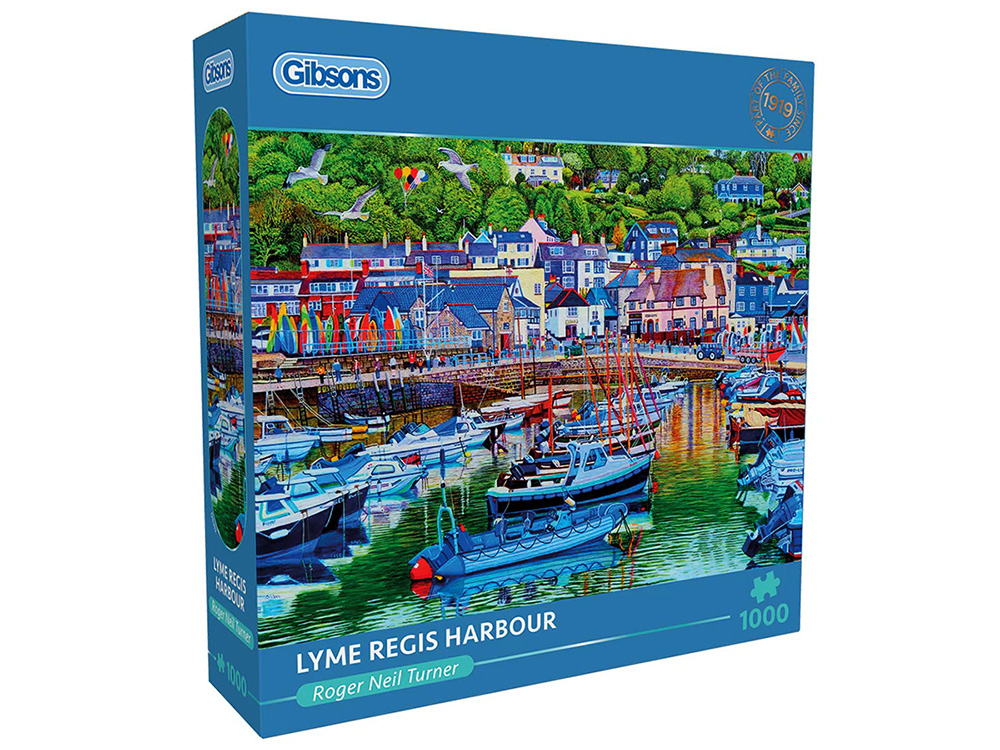 LYME REGIS HARBOUR 1000pc