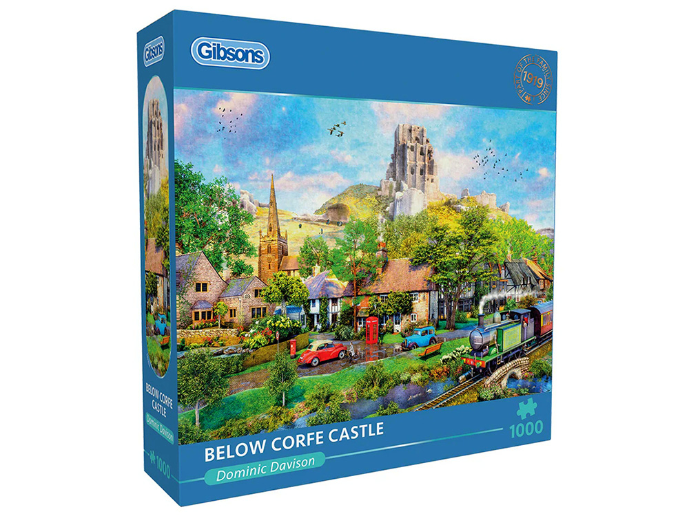 BELOW CORFE CASTLE 1000pc