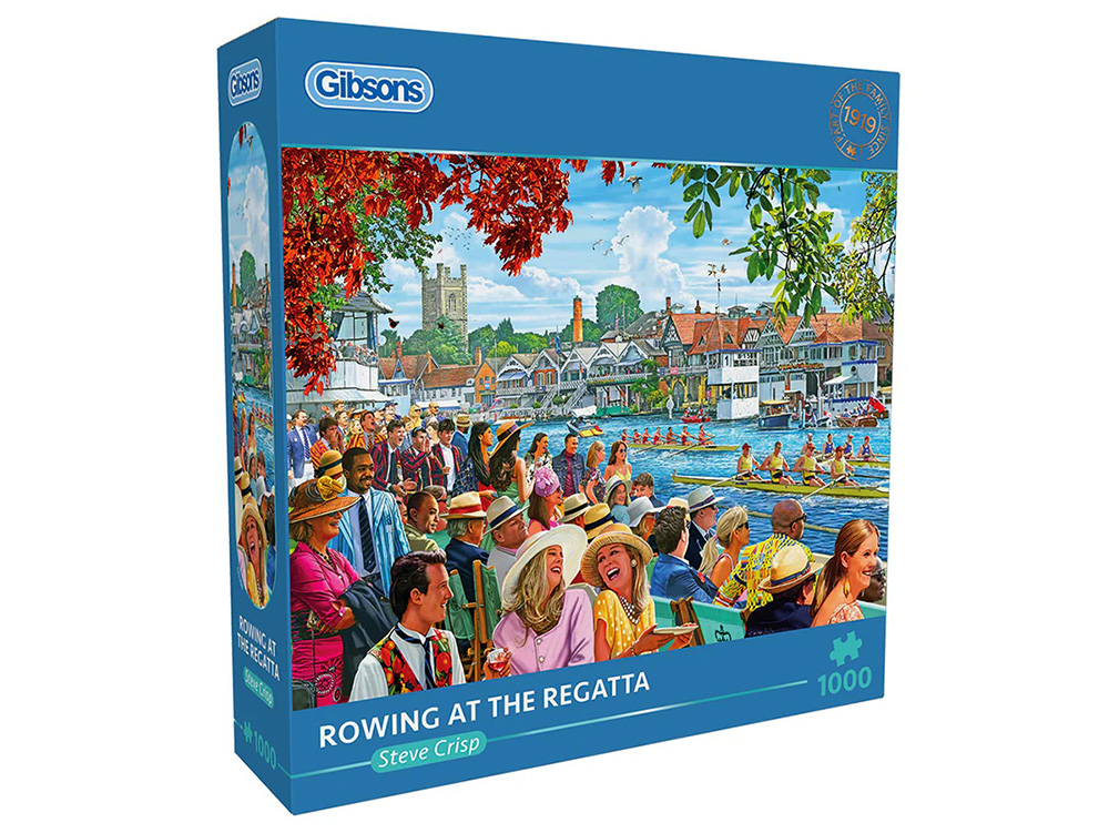 ROWING AT THE REGATTA 1000pc