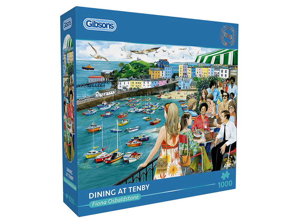 DINING AT TENBY 1000pc