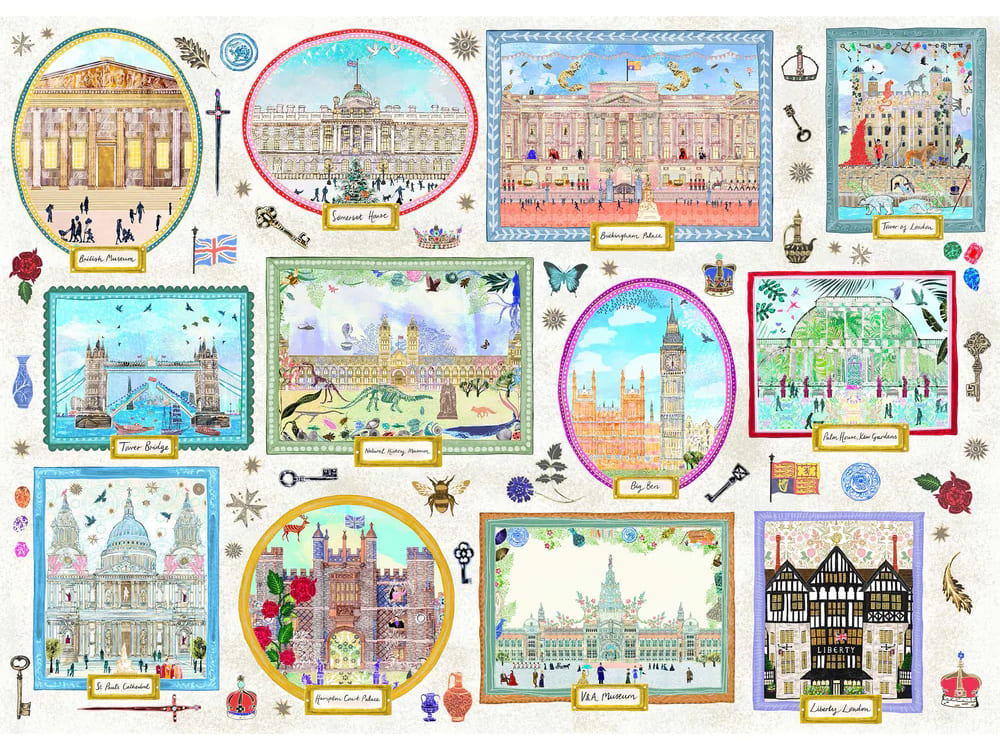 LONDON GALLERY 1000pc - Click Image to Close