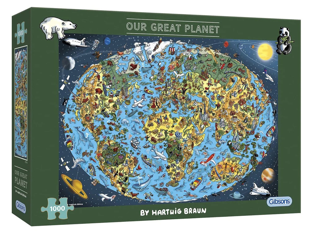 OUR GREAT PLANET 1000pc