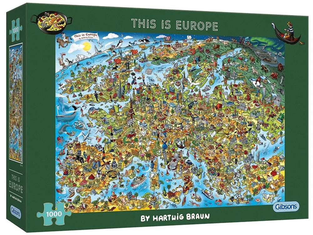 THIS IS EUROPE 1000pc