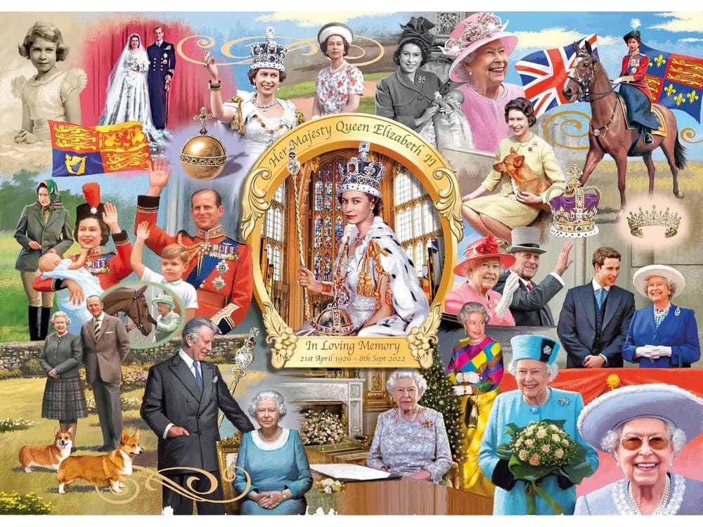 QUEEN ELIZABETH II 1000pc GIB. - Click Image to Close