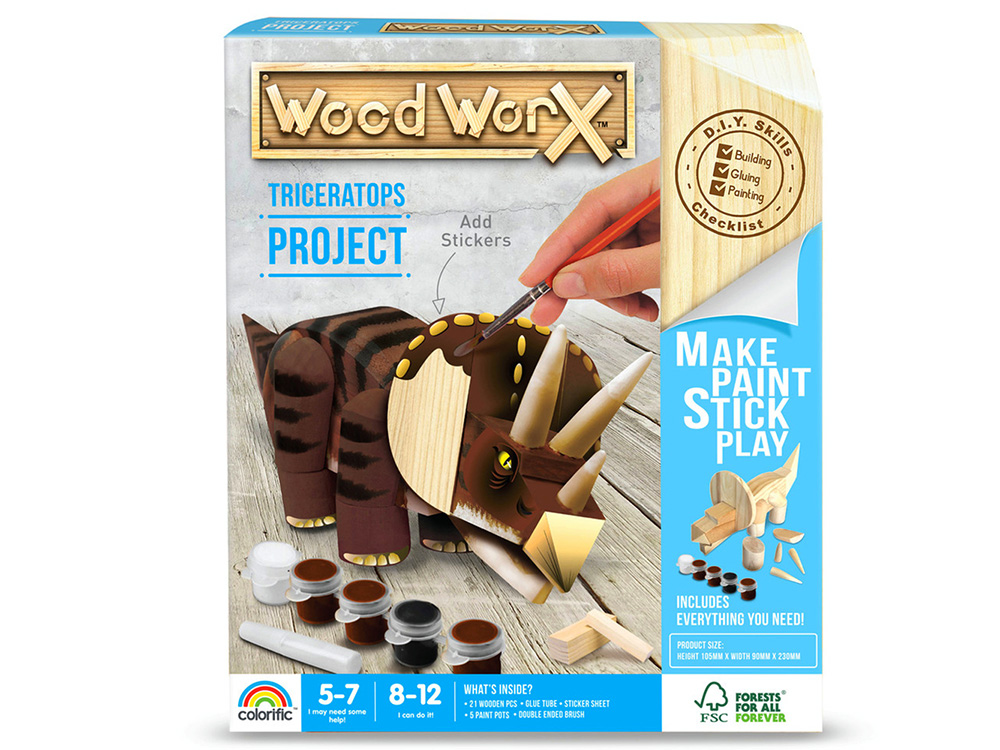 WOOD WORX TRICERATOPS KIT