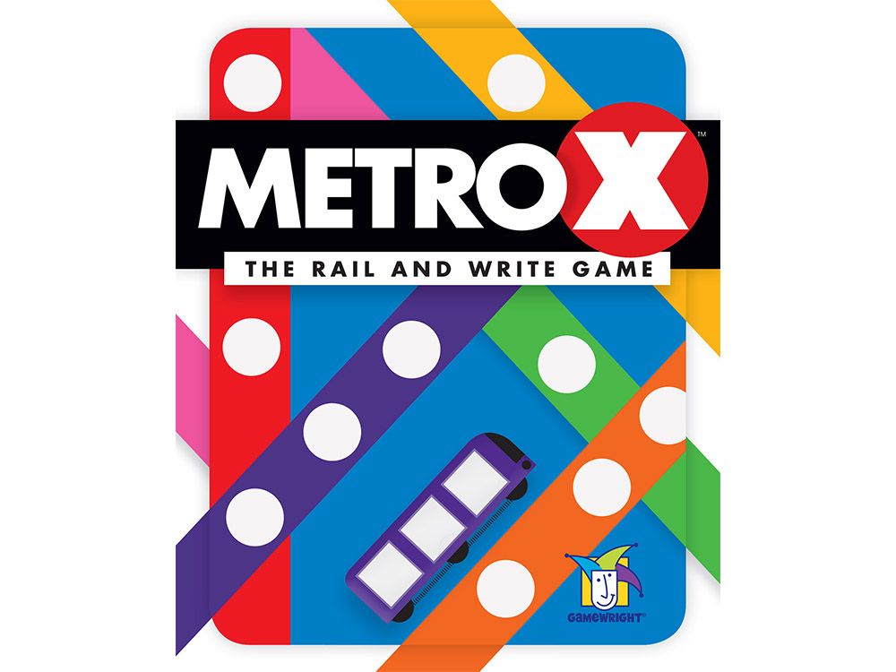 METRO X Rail & Write Game - Click Image to Close