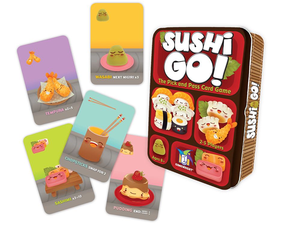 SUSHI GO! Card Game in Tin - Click Image to Close