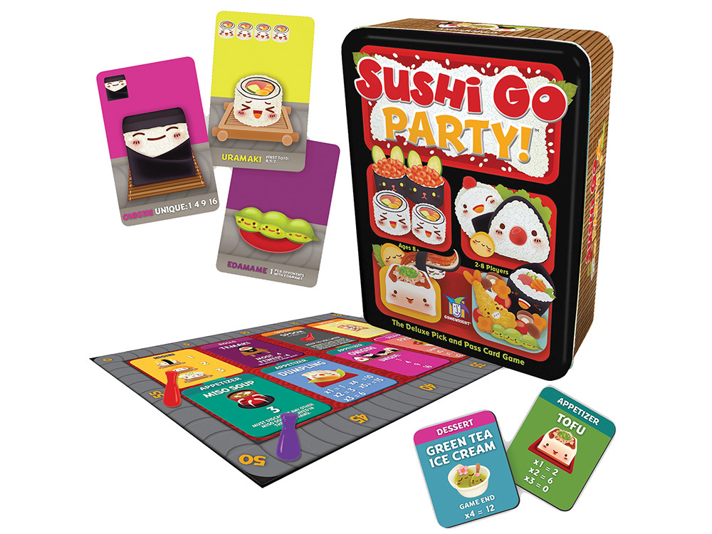 SUSHI GO PARTY! Board game tin - Click Image to Close