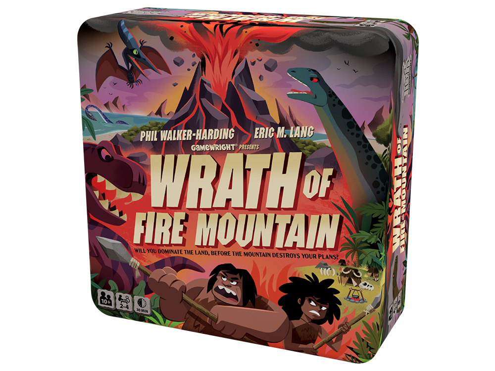 WRATH OF FIRE MOUNTAIN Tin - Click Image to Close