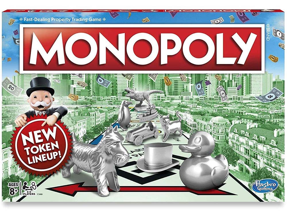 MONOPOLY CLASSIC (New Tokens) - Click Image to Close