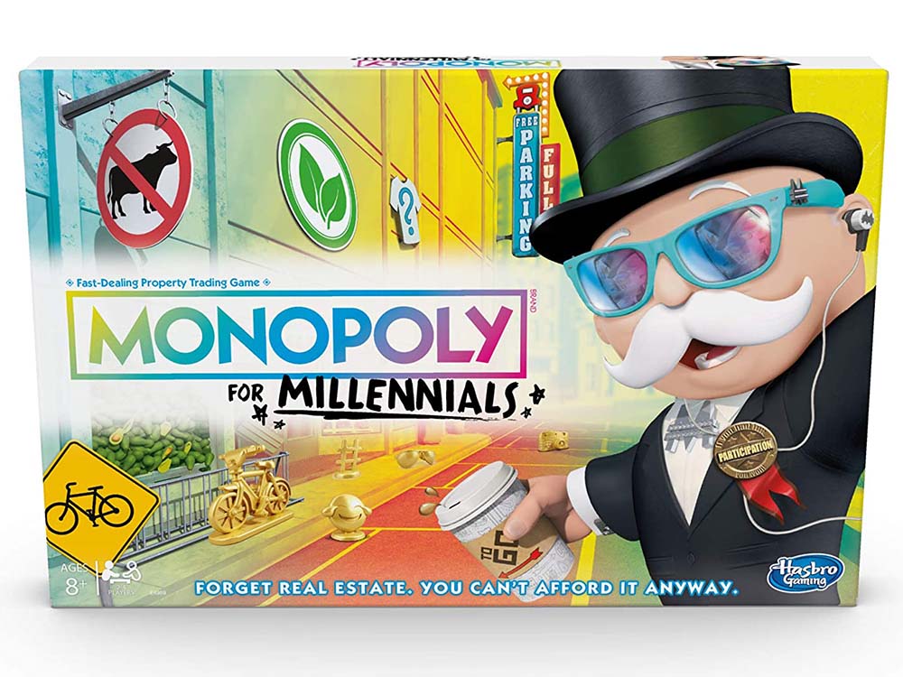 MONOPOLY MILLENNIAL EDITION - Click Image to Close