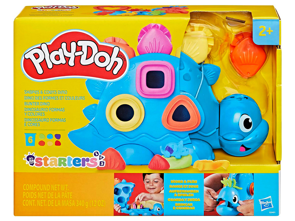PLAYDOH SHAPES & COLORS DINO
