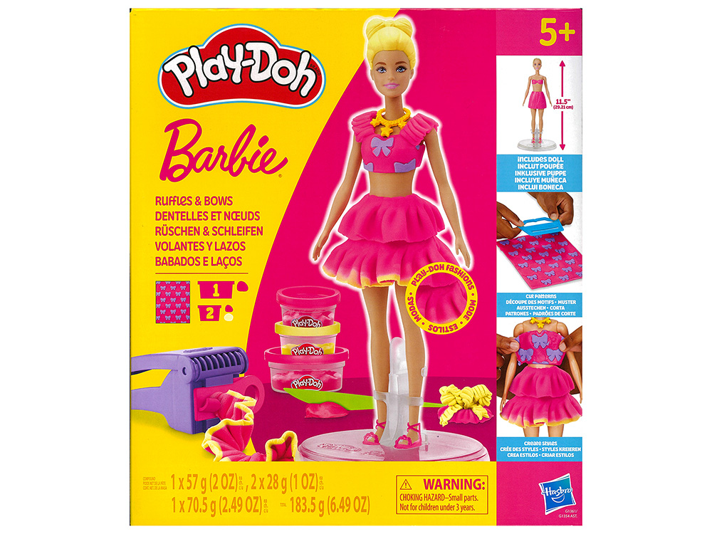 PLAYDOH BARBIE RUFFLES & BOWS