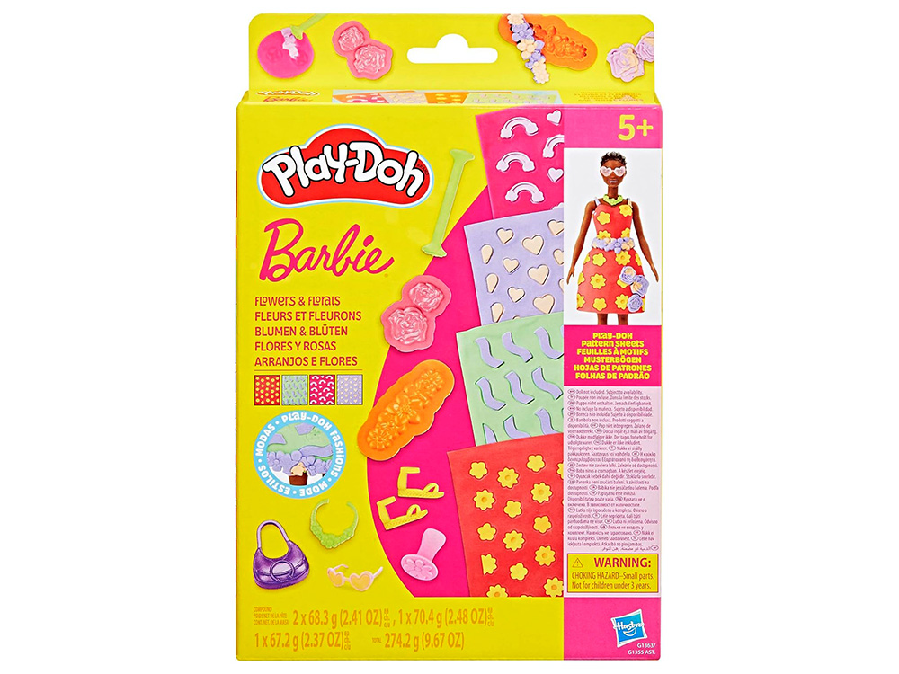 PLAYDOH BARBIE FLOWERS/FLORALS