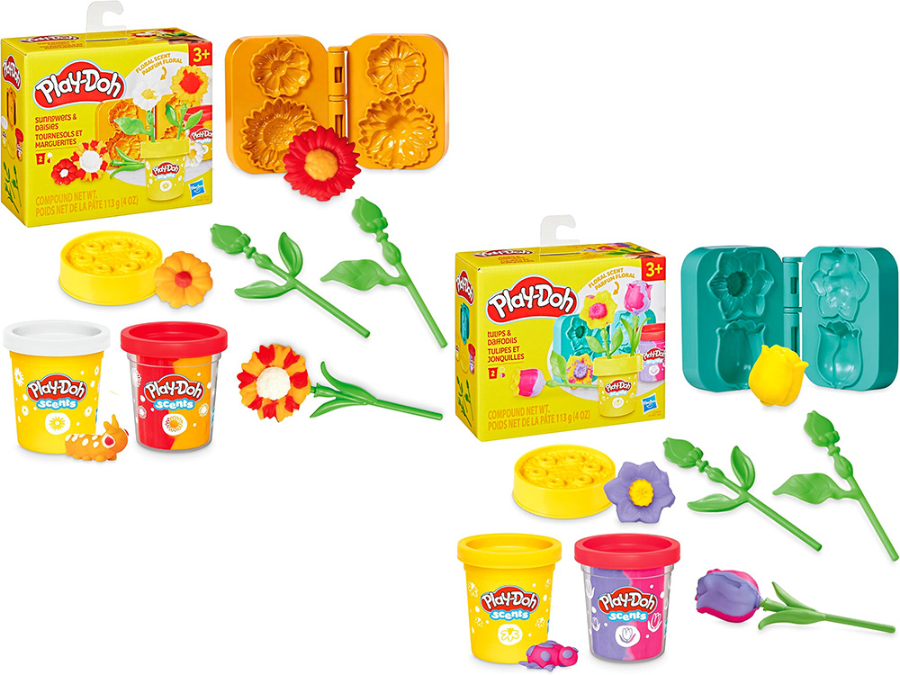 PLAYDOH FLOWERS ASSORTED