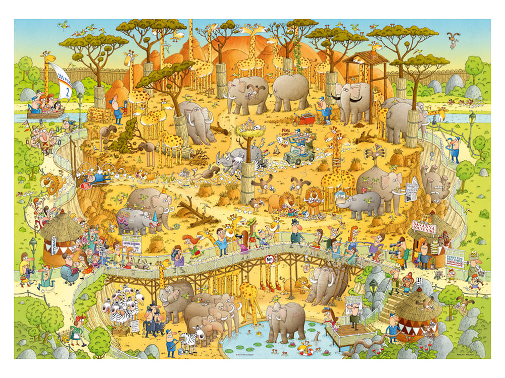 FUNKY ZOO, AFRICAN HABITAT - Click Image to Close