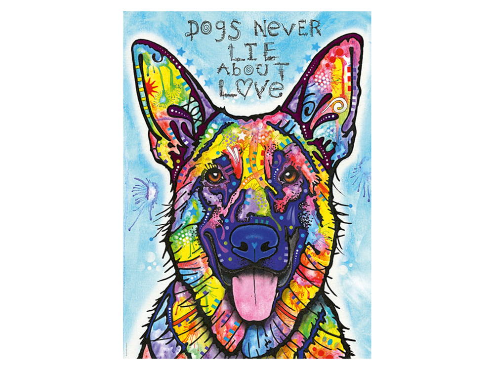 JOLLY PETS, DOGS NEVER 1000 pc - Click Image to Close