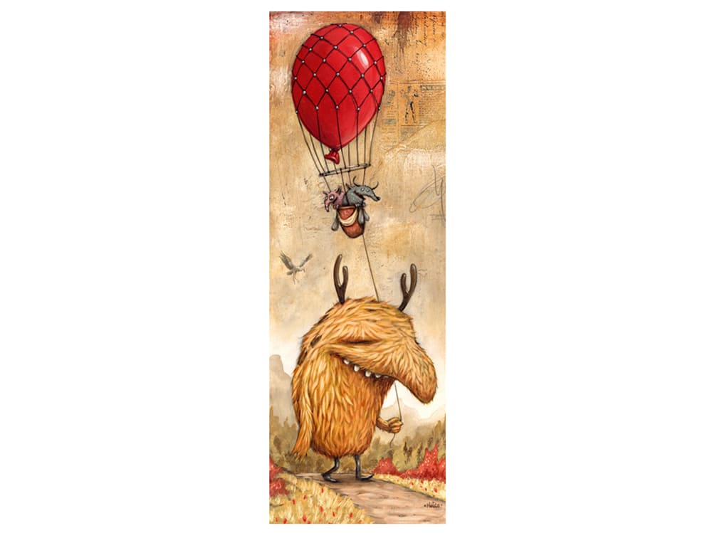 ZOZOVILLE, RED BALLOON 1000pc - Click Image to Close