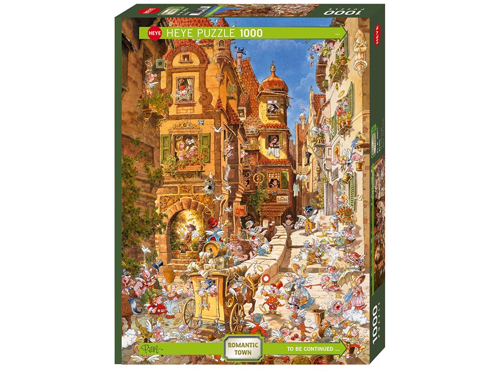 ROMANTIC TOWN, BY DAY 1000pc