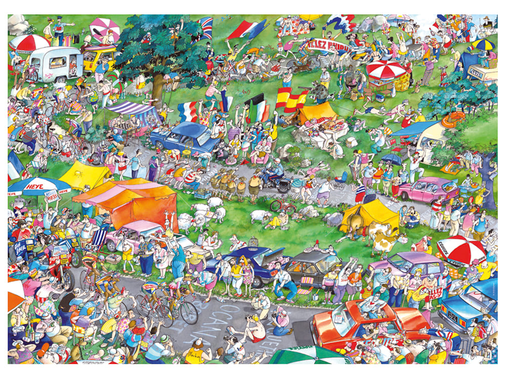 BLACHON, CYCLE RACE 1000pc - Click Image to Close