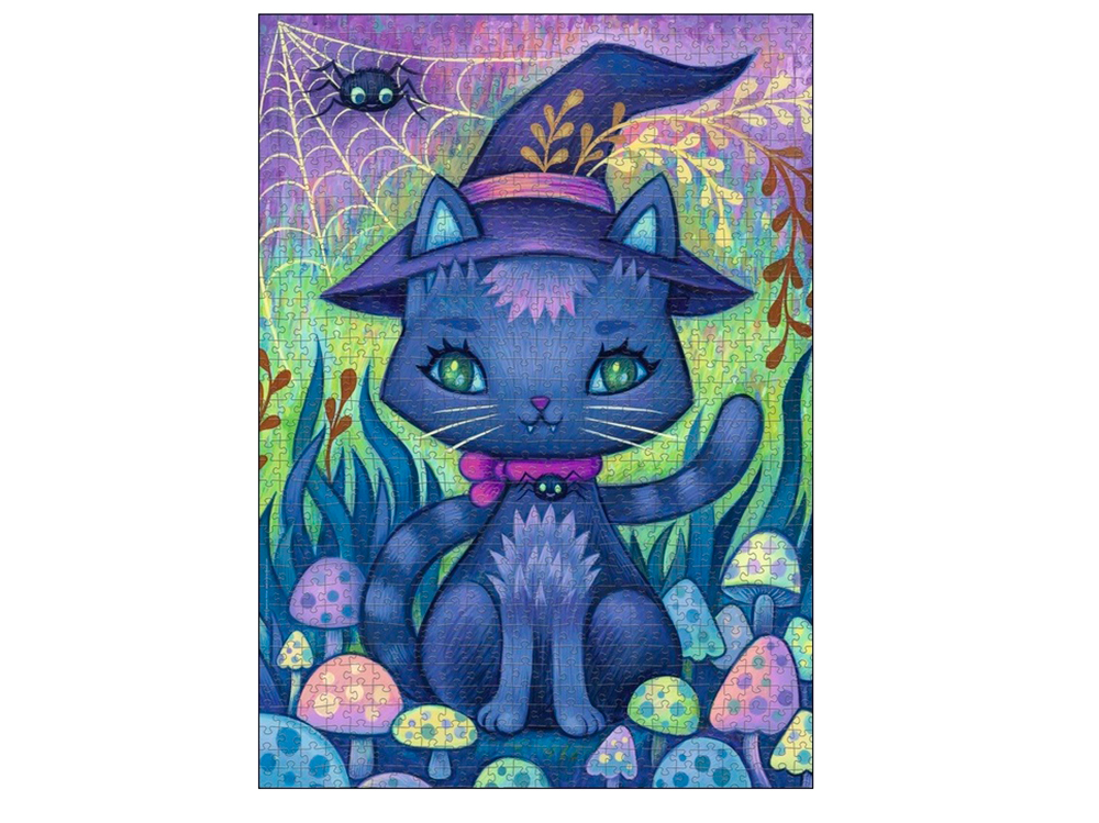 DREAMING WITCH CAT 1000pc - Click Image to Close