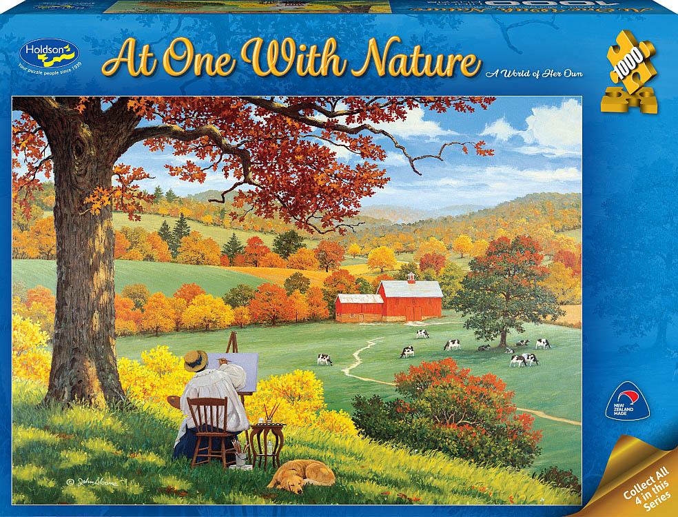 AT ONE WITH NATURE OWN WORLD - Click Image to Close