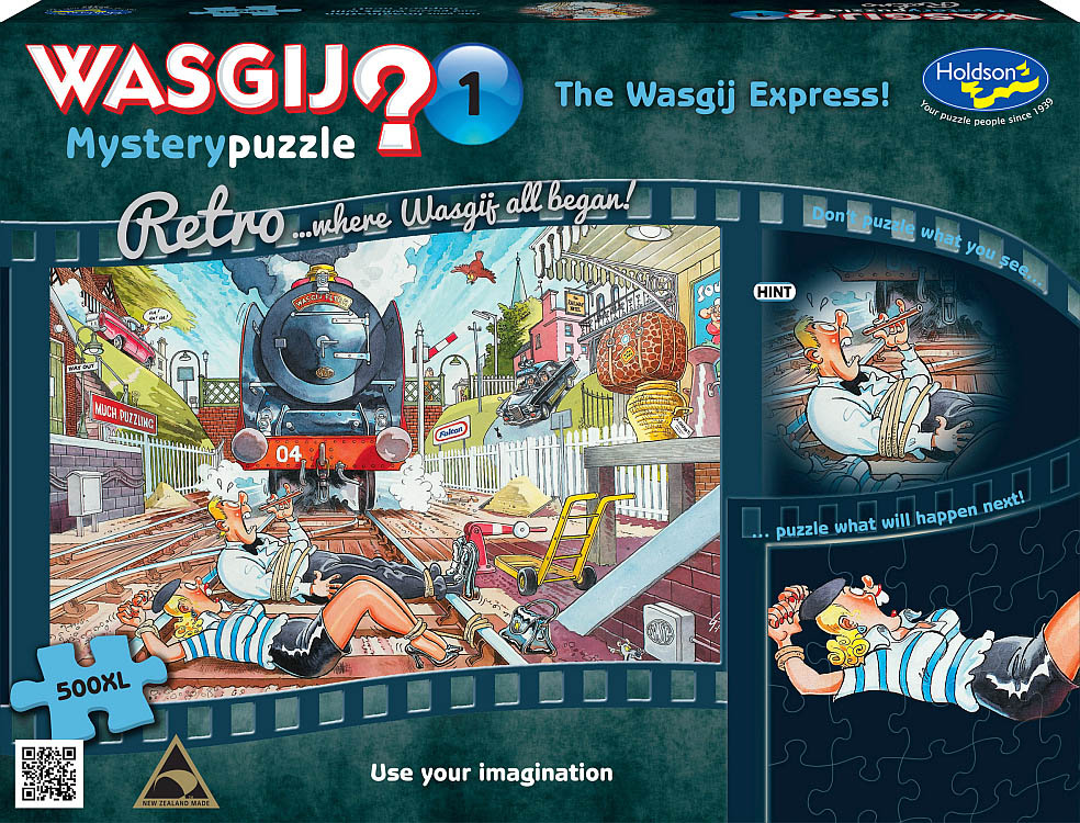 WASGIJ? RETRO MYST.#1 500pcXL - Click Image to Close