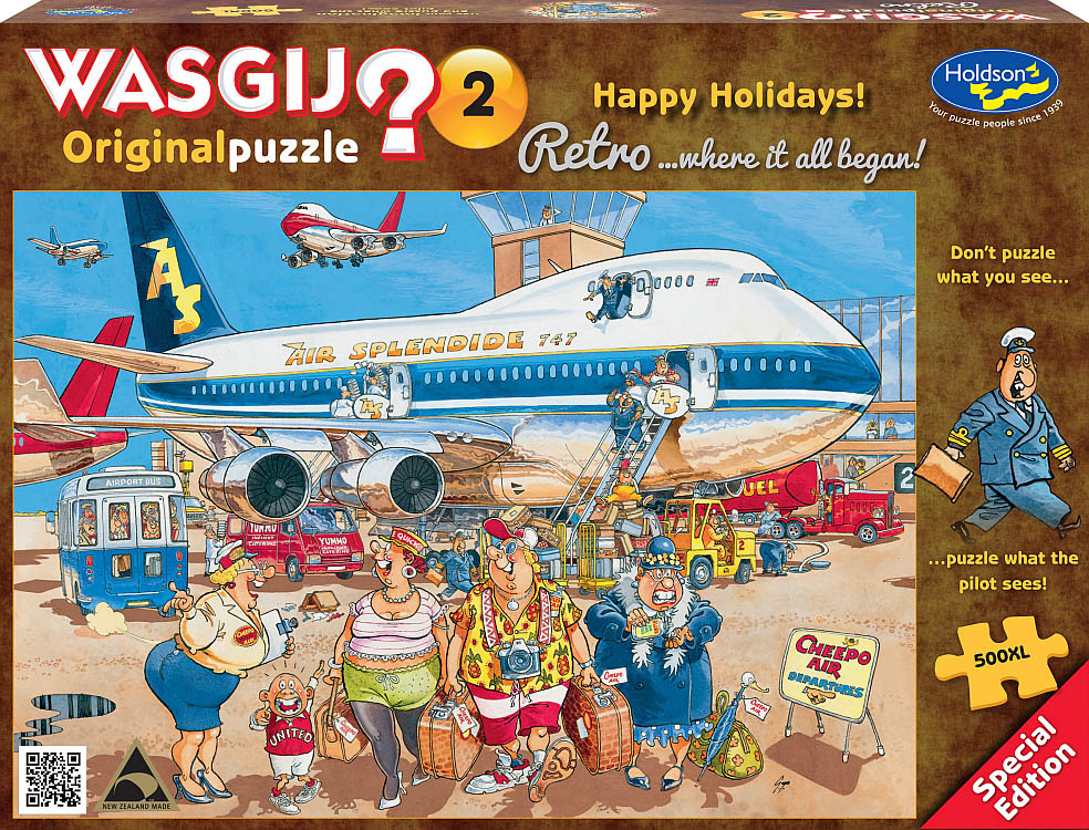 WASGIJ? RETRO ORIG.#2 500pcXL - Click Image to Close