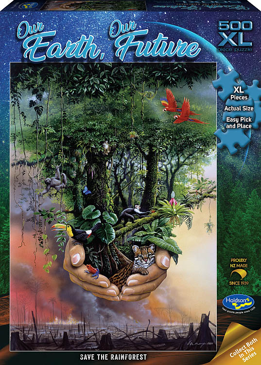 OUR EARTH RAINFOREST 500pcXL - Click Image to Close