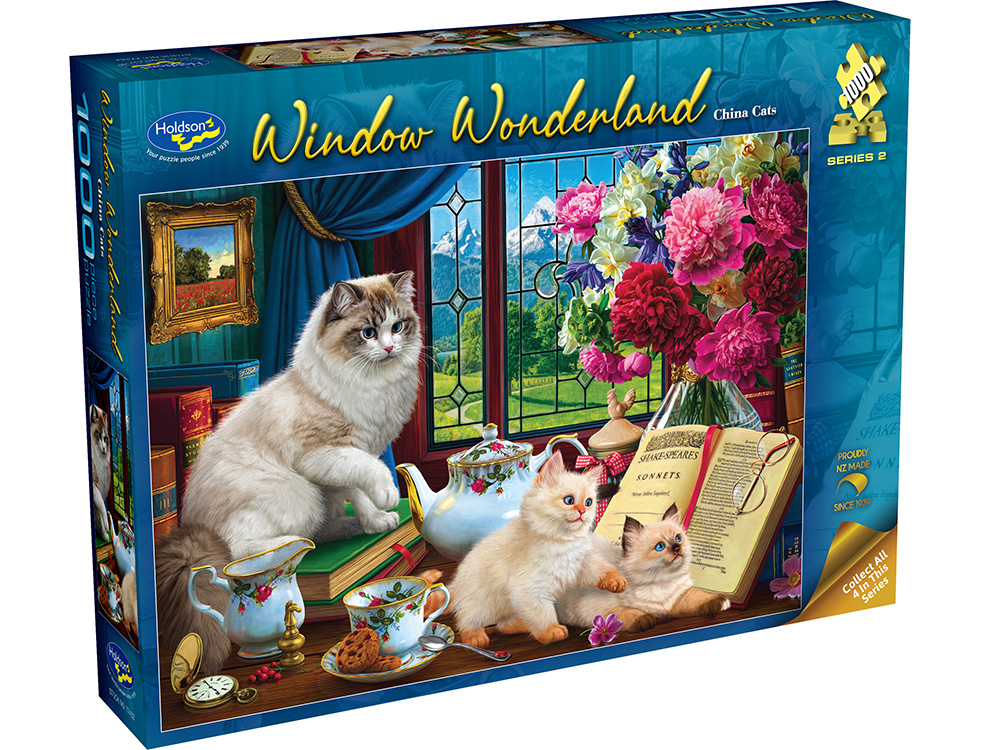 WINDOW WONDERLAND 2 CHINA CATS