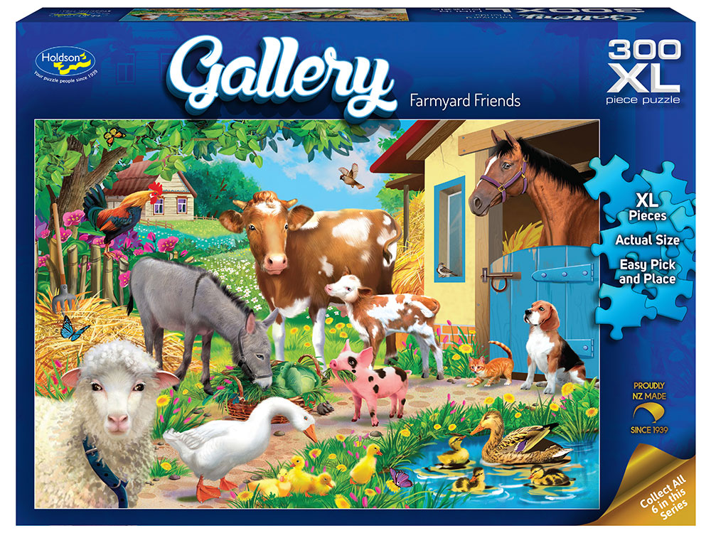 GALLERY 9 FARMYARD 300pcXL - Click Image to Close