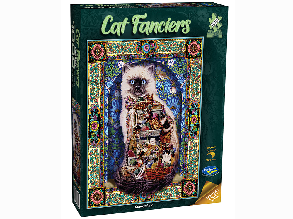 CAT FANCIERS CATS GALORE 1000p