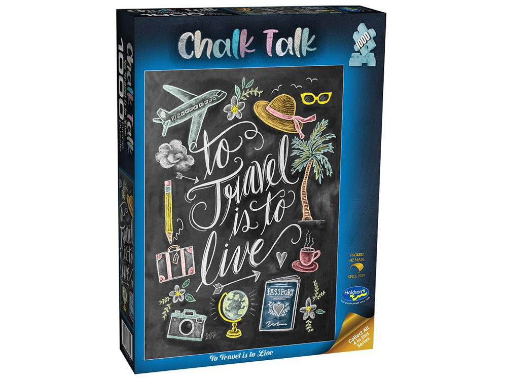 CHALK TALK TO TRAVEL 1000pc