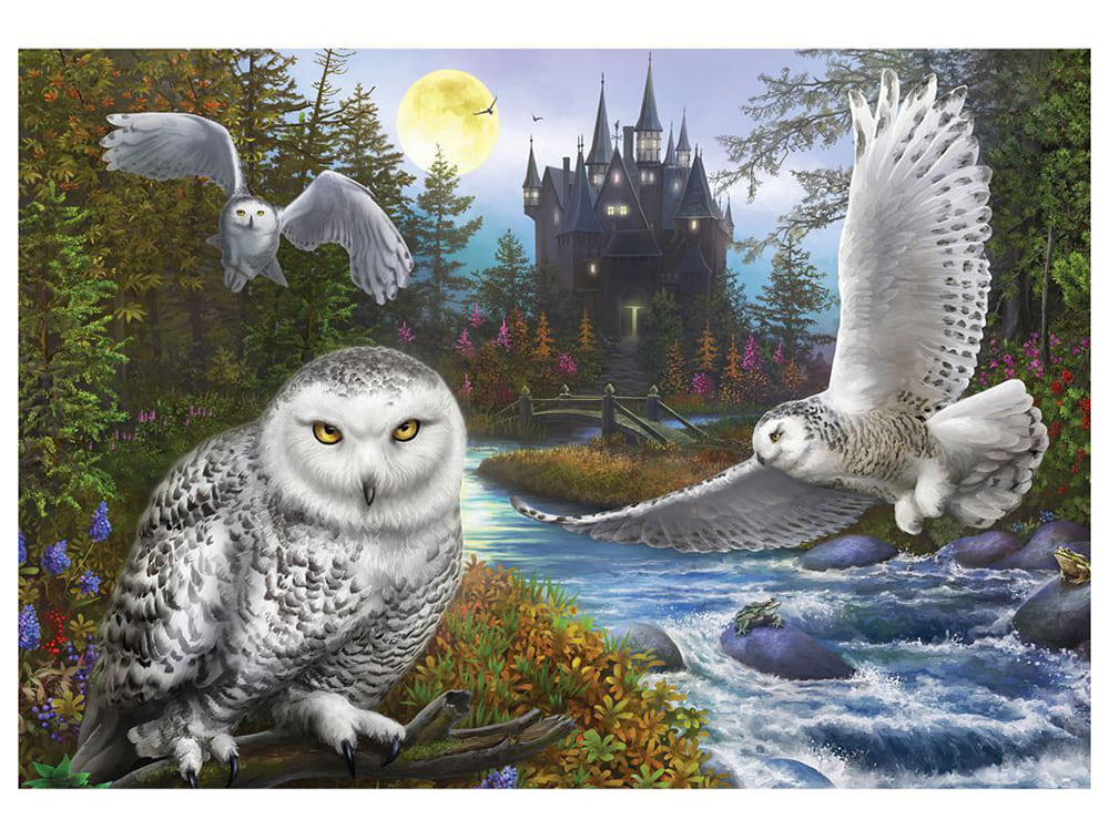GALLERY 10 SNOWY OWLS 300pcXL - Click Image to Close