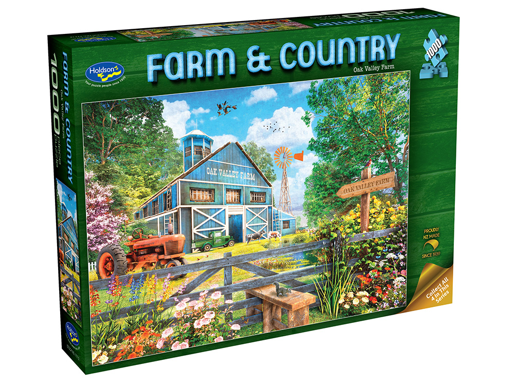 FARM & COUNTRY OAK FARM 1000pc