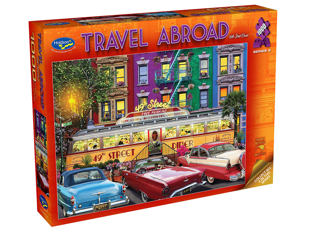 TRAVEL ABROAD 2 DINER 1000pc