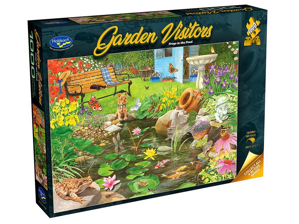 GARDEN VISITORS FROGS 1000pc