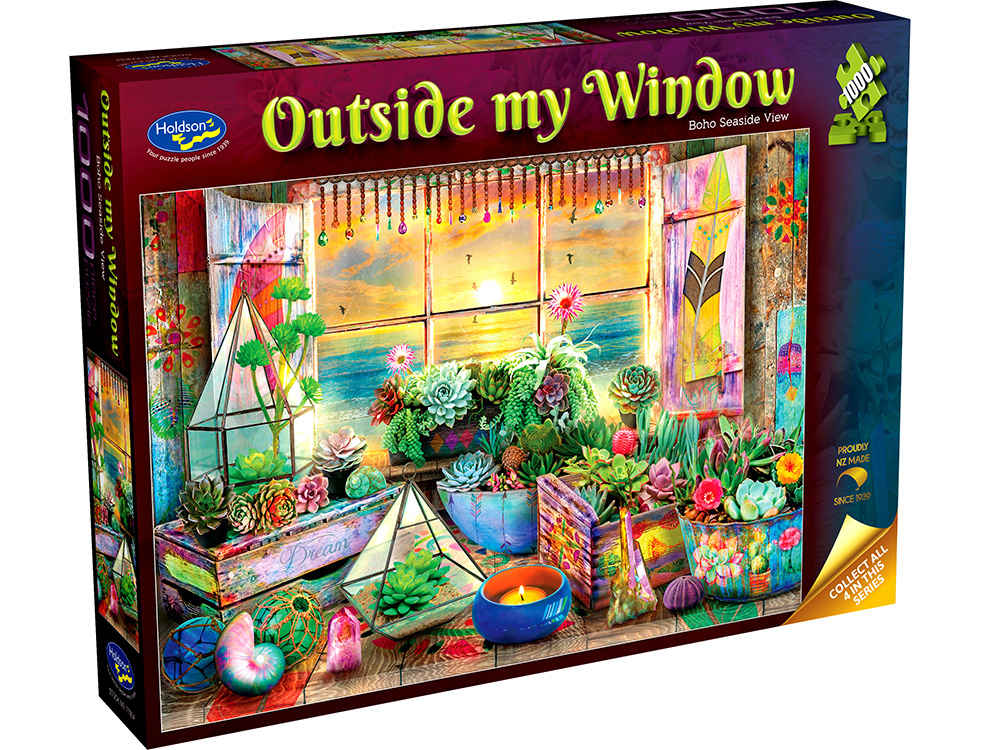 OUTSIDE MY WINDOW BOHO 1000pc