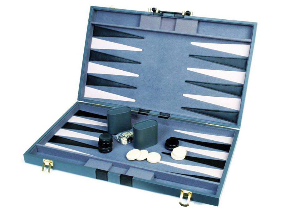BACKGAMMON,15" Vinyl, Stitched - Click Image to Close