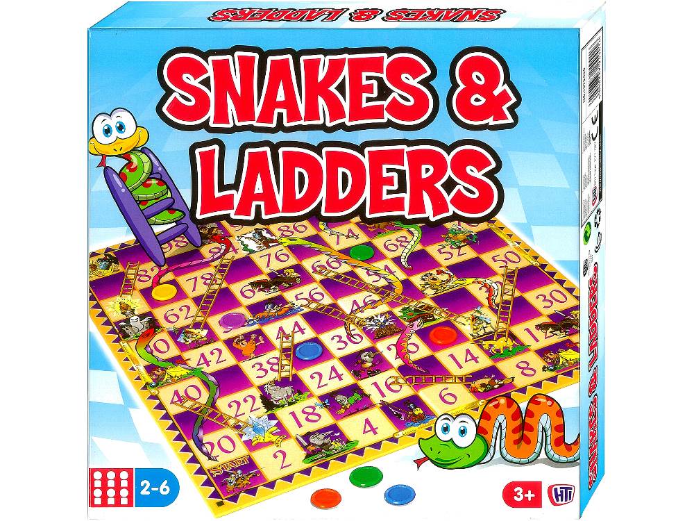 SNAKES & LADDERS CLASSIC [HTI249016] : Jedko Games