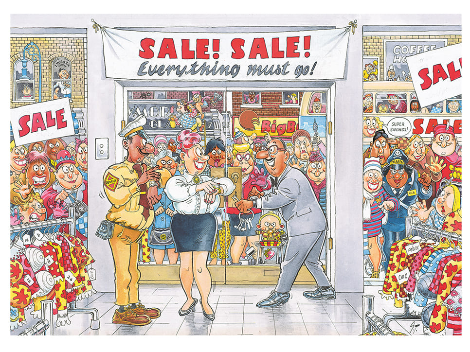 WASGIJ? RETRO MYSTERY 7 1000pc - Click Image to Close