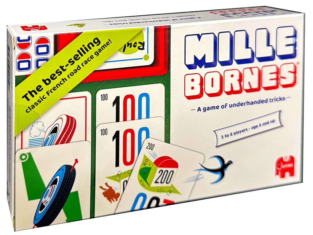 MILLE BORNES Racing Card Game